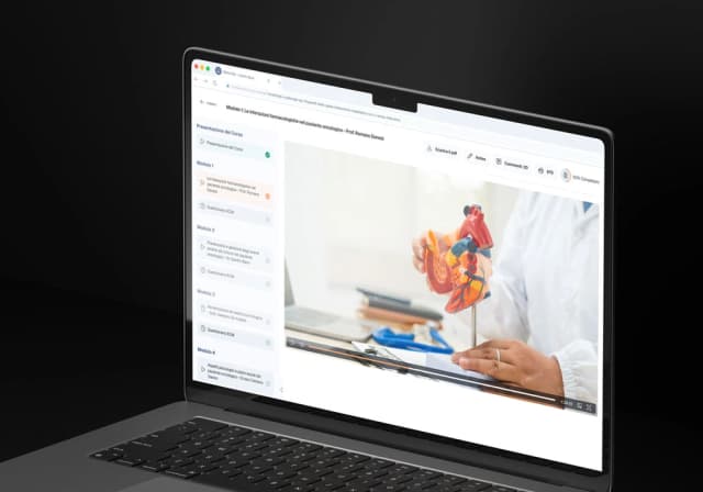 E-learning platform web development