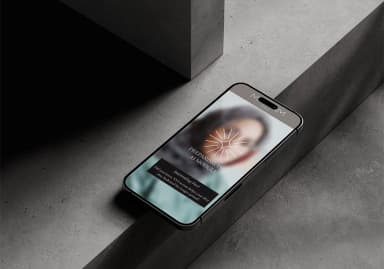 Mobile AI product design interface