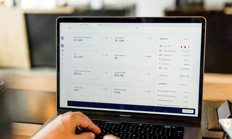 SaaS product design dashboard