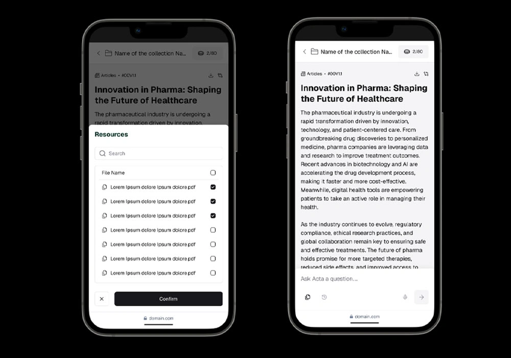 Mobile app UI UX design