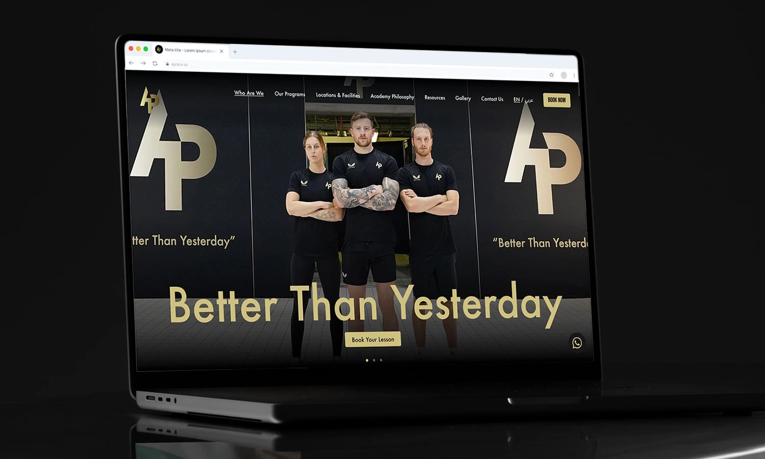 Website development and branding