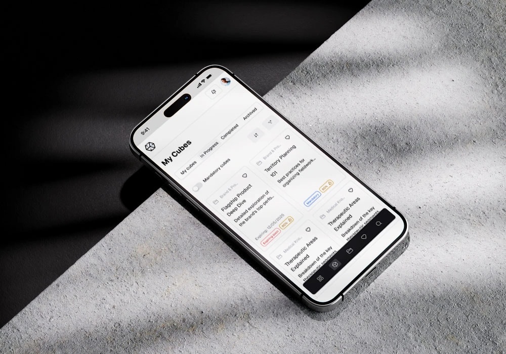 Mobile app UI/UX design