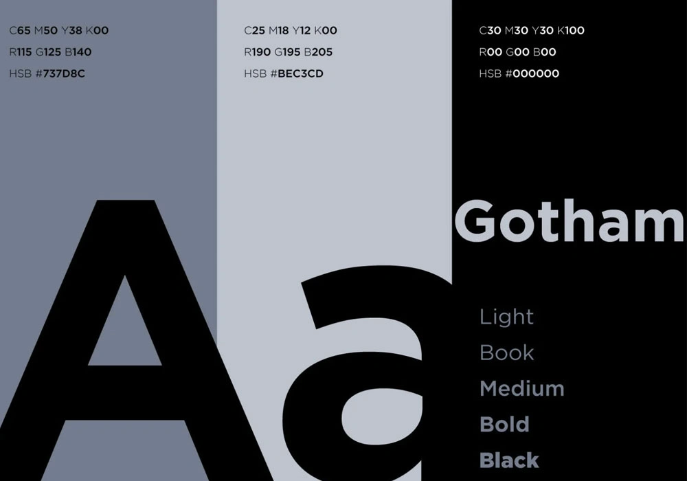 Brand typography and design system