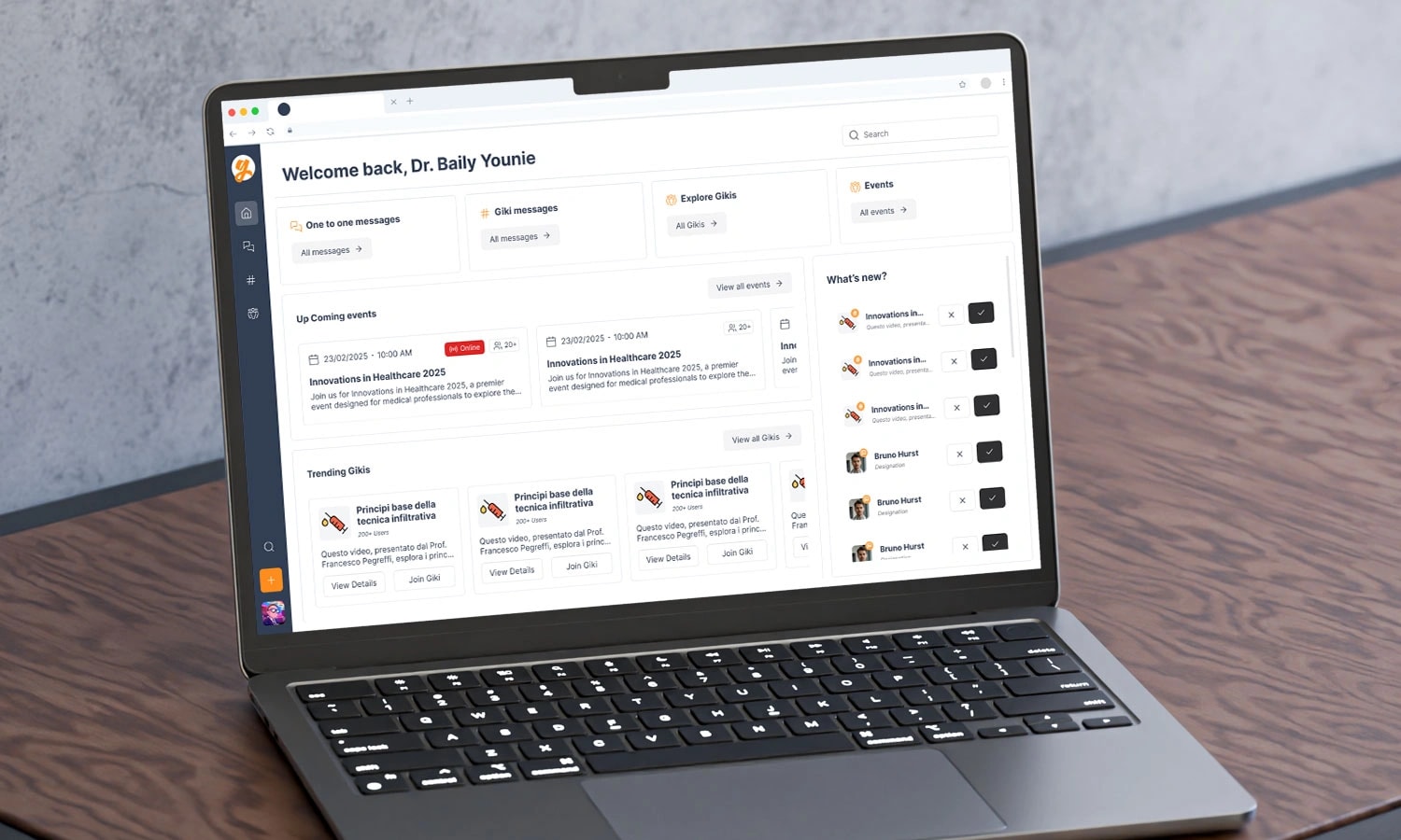 Web app design and development