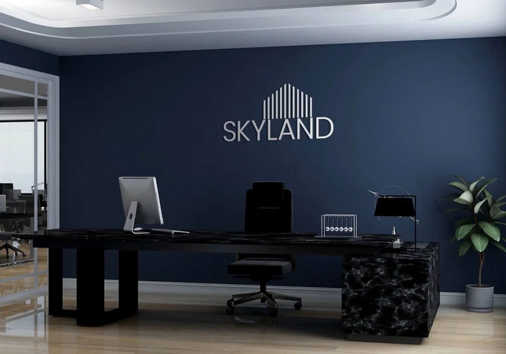 Modern office branding design